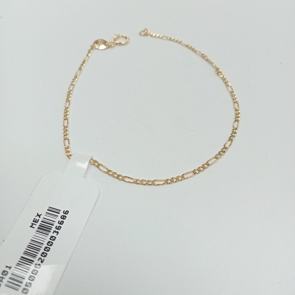PULSERA 3X1 14K 18 CM 0.9 GR (NUEVO)