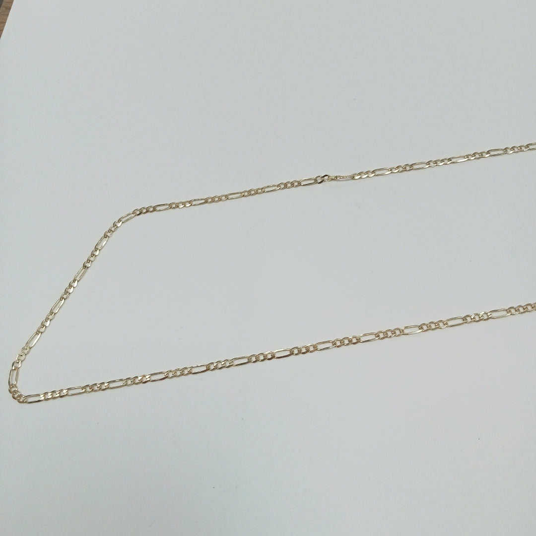 CADENA 3X1 14K 55 CM 4.9 GR (NUEVO)
