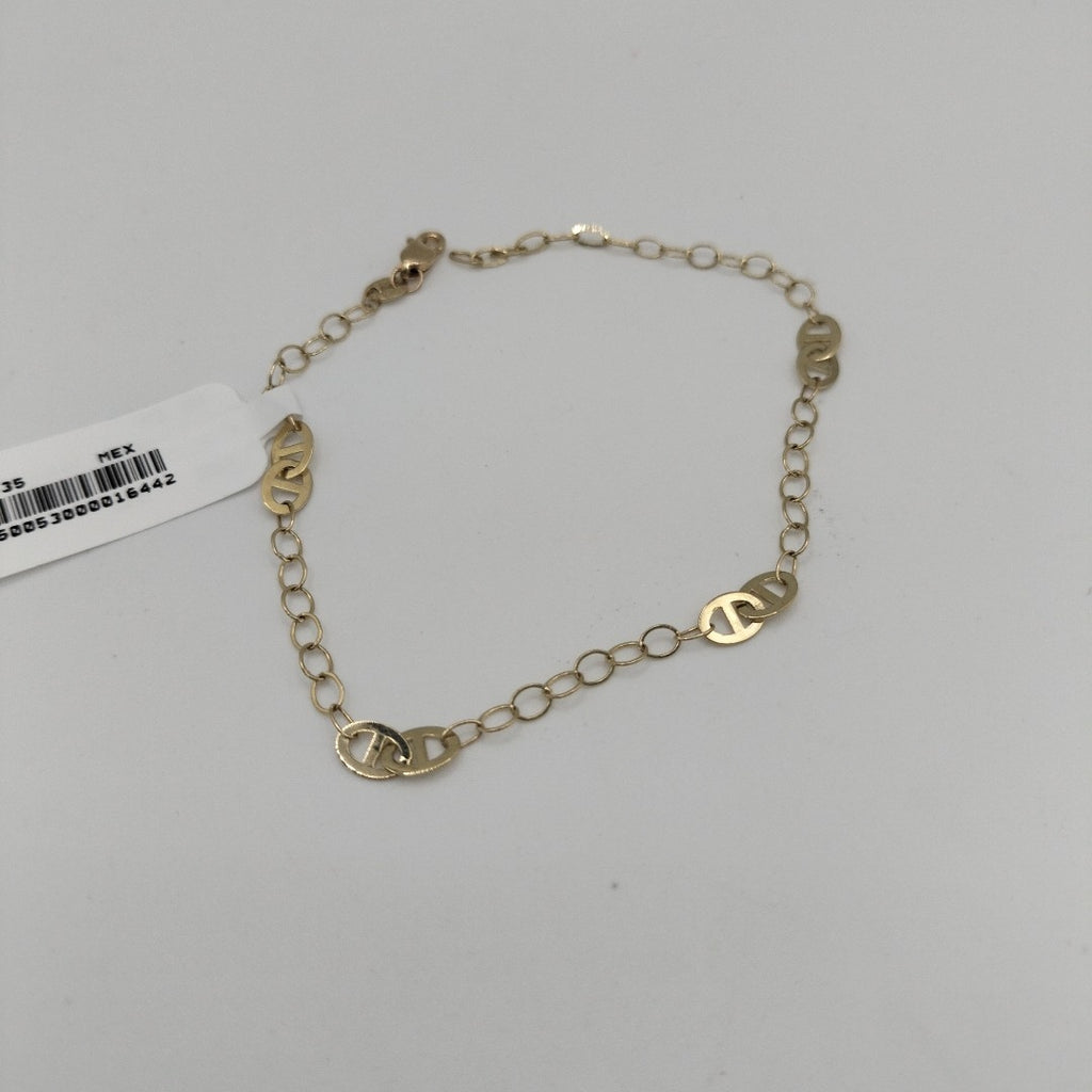 PULSERA ESPECIAL 14K 21 CM 1.9 GR (NUEVO)