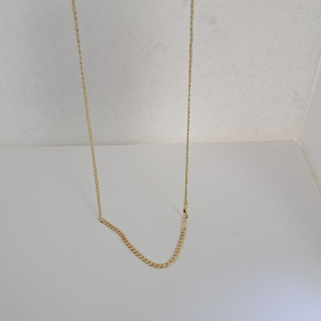 CADENA BARBADA 14K 60 CM 9.9 GR (NUEVO)