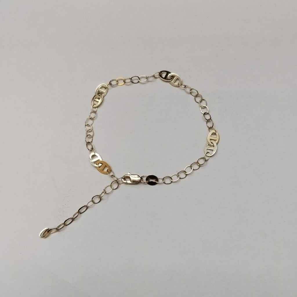 PULSERA ESPECIAL 14K 21 CM 1.9 GR (NUEVO)