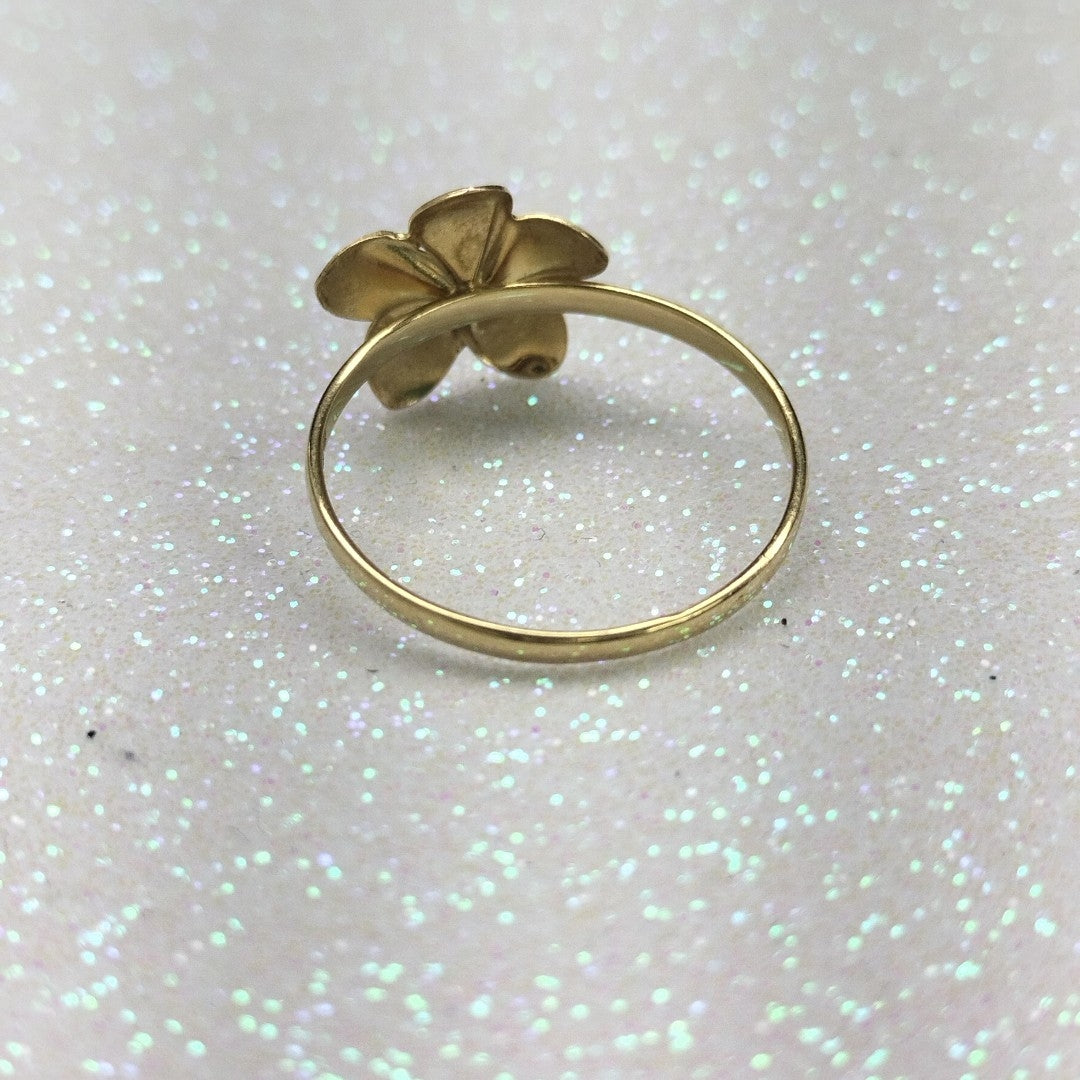 ANILLITO ORO COMBINADO 14 K 1,20 GRMS (SEMINUEVO)