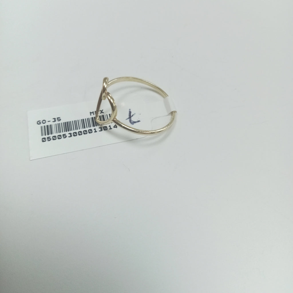 ANILLOS ANILLITO FIG CORAZON 10K TALLA 7 0.8 GR (NUEVO)
