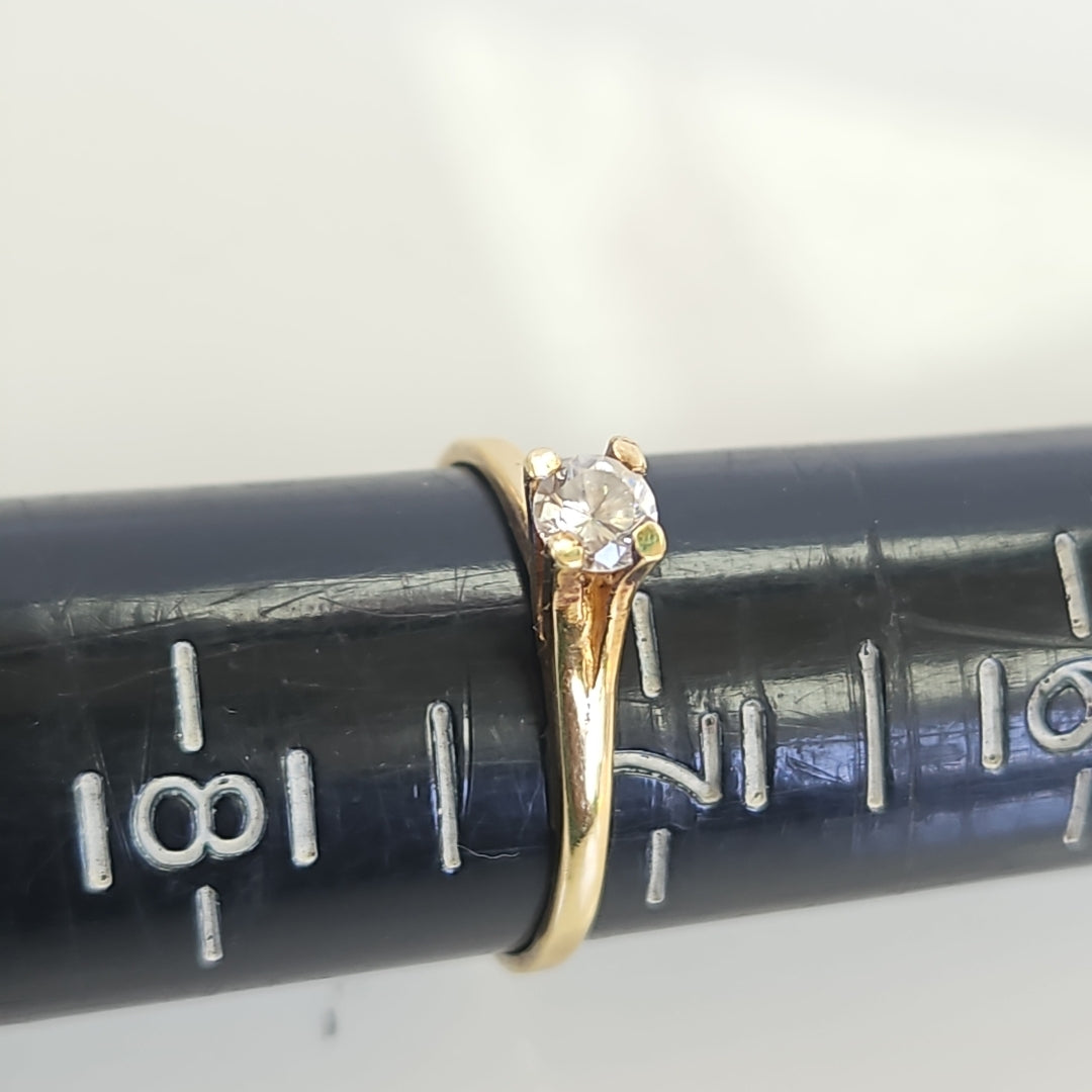 SOLITARIO ORO 14 K 1,70 GRMS (SEMINUEVO)