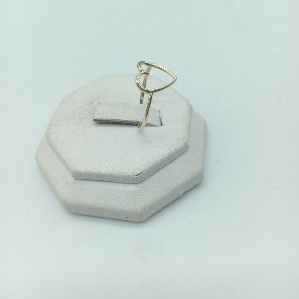 ANILLOS ANILLITO FIG CORAZON 10K TALLA 8 0.8 GR (NUEVO)