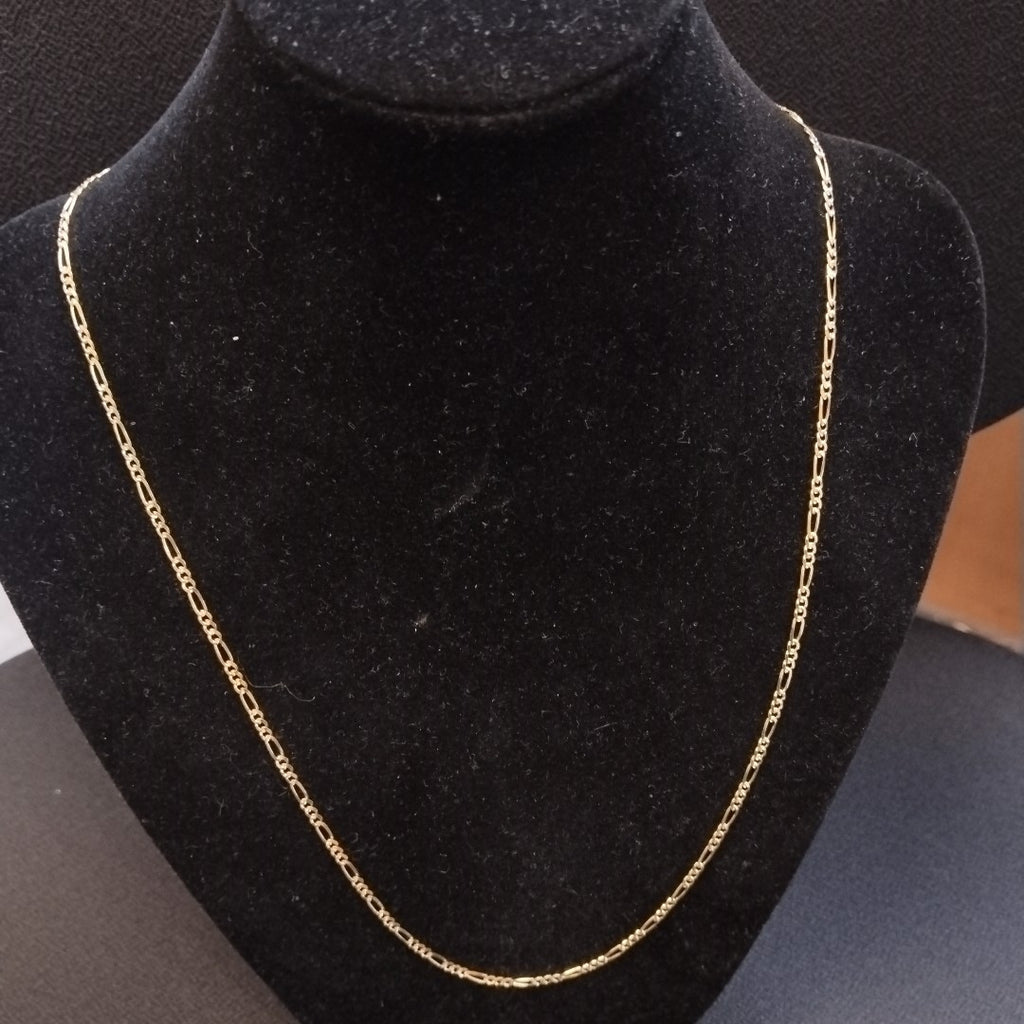 CADENA 3X1 DIAMANTADA 14K 55 CM 4.8 GR (NUEVO)