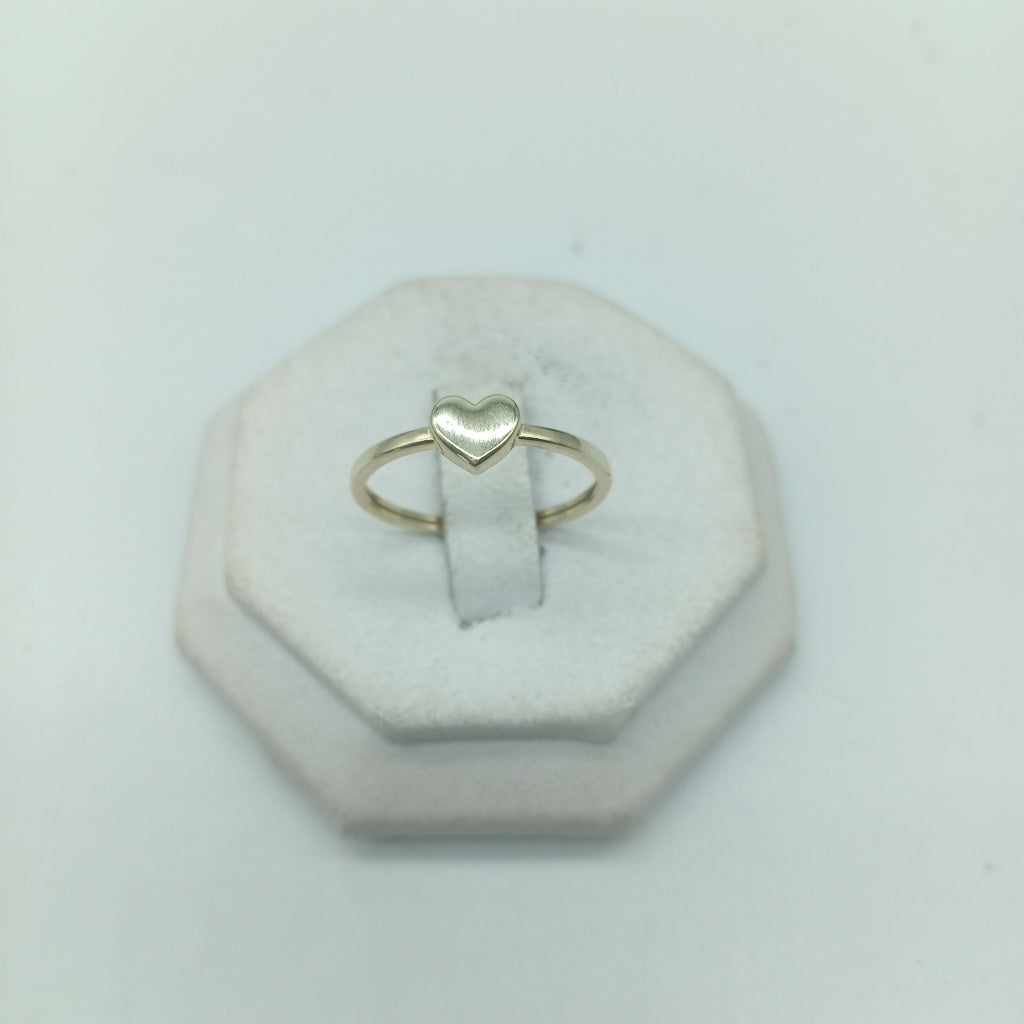 ANILLOS ANILLITO FIG CORAZON 10K TALLA 7 1.1 GR (NUEVO)