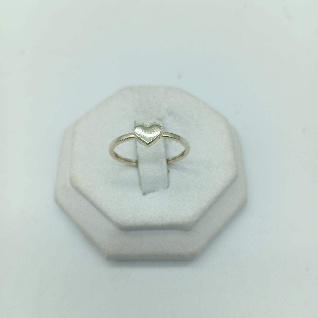 ANILLOS ANILLITO FIG CORAZON 10K TALLA 7 1.1 GR (NUEVO)