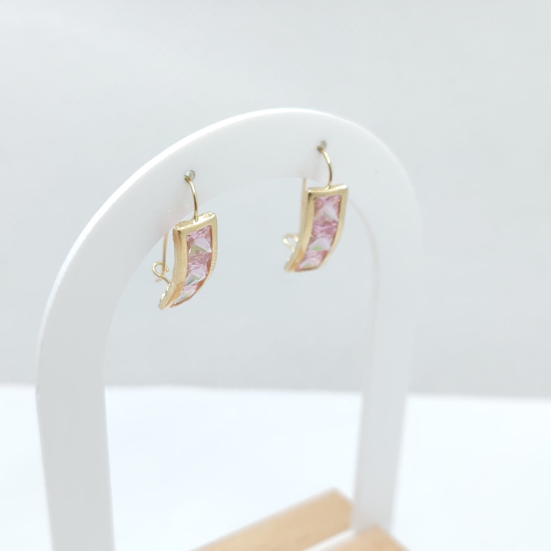 ARETES PAR ORO 10 K 2.8 GRMS (SEMINUEVO)