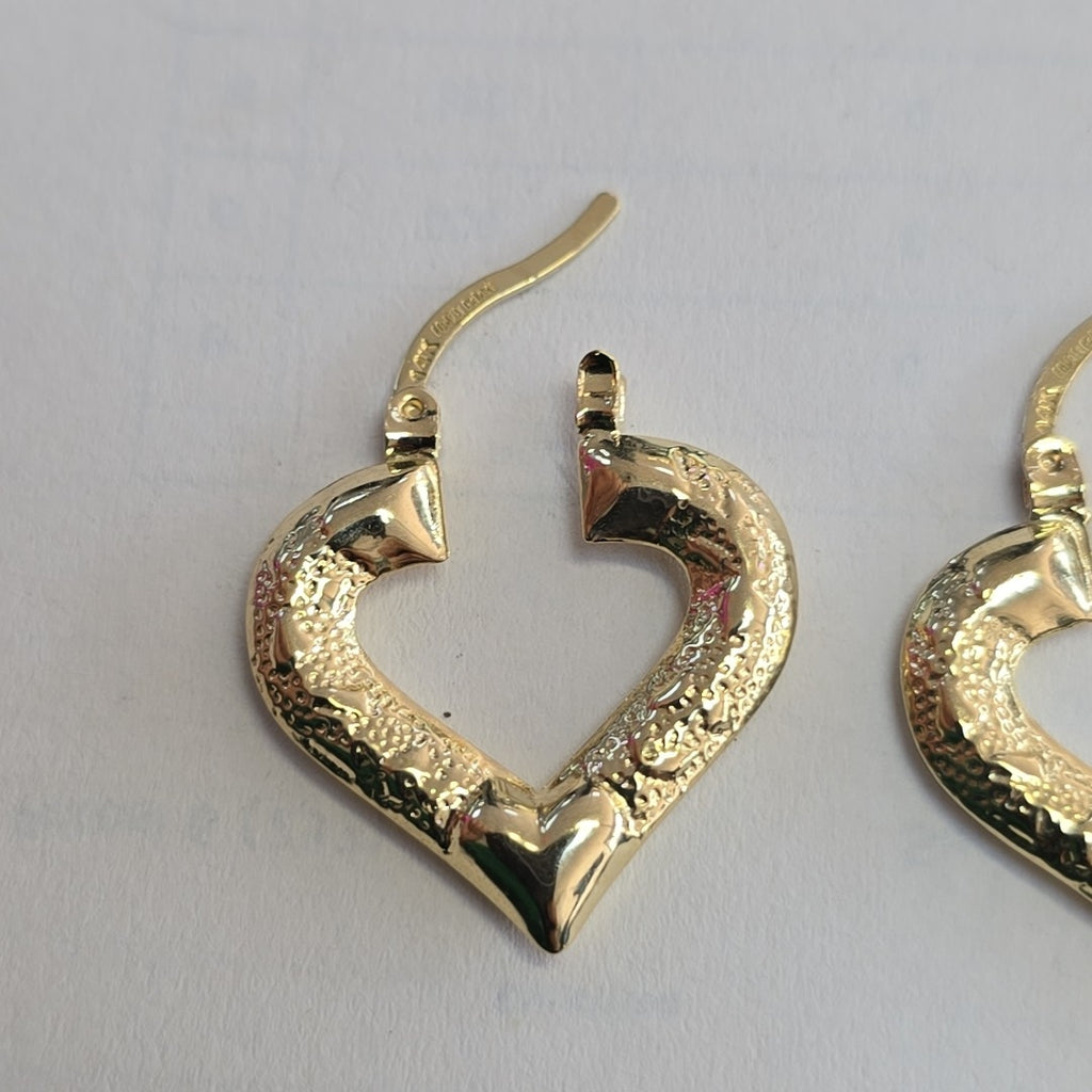 ARETES ARRACADAS 14K 1.8 GR (NUEVO)