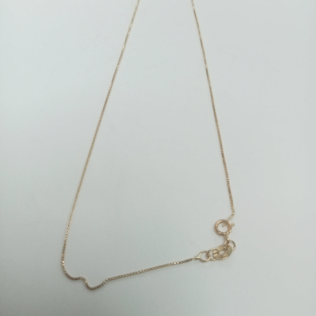 CADENA VENECIANO 14K 55 CM 1.8 GR (NUEVO)