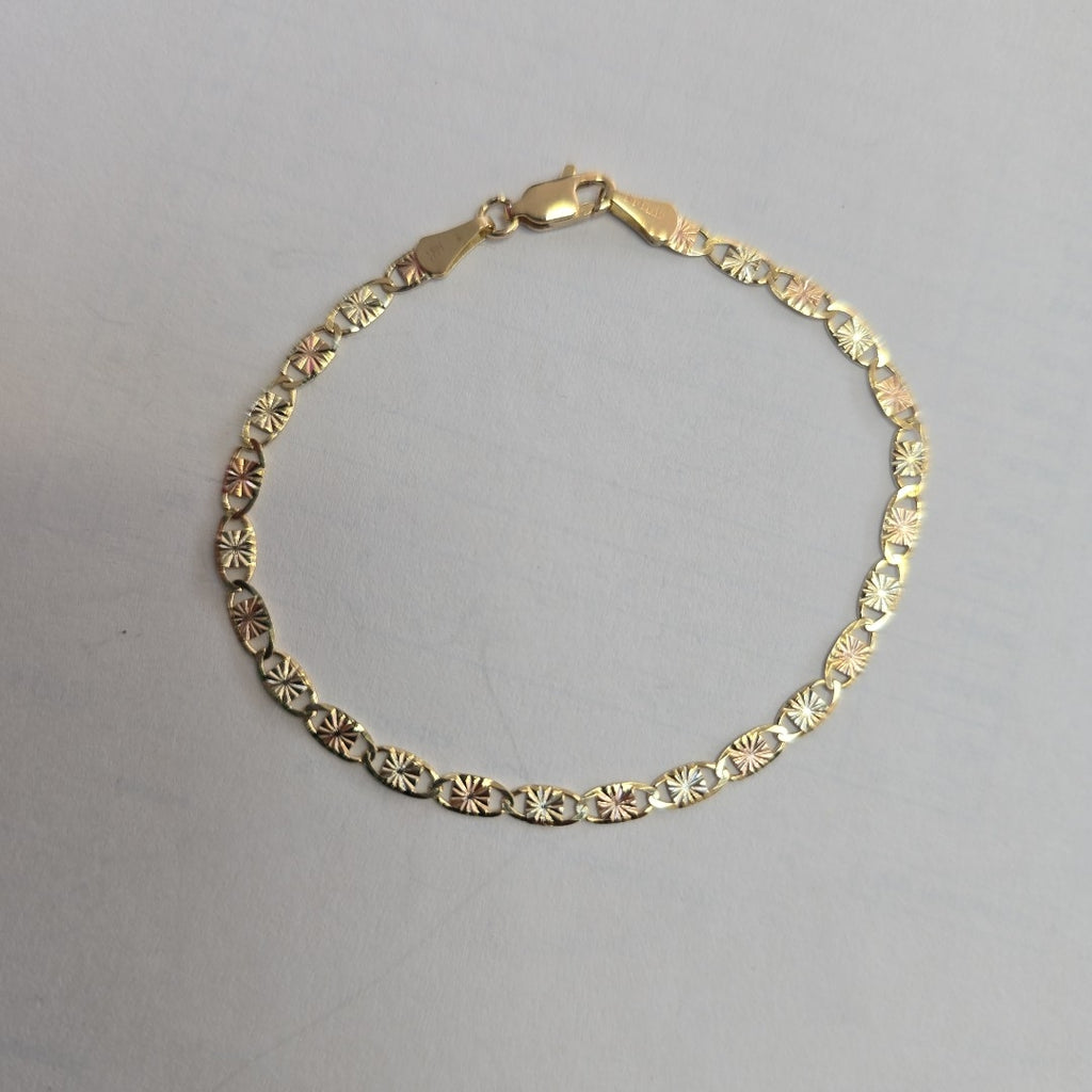 PULSERA GUCHI 14K 18 CM 2.8 GR (NUEVO)