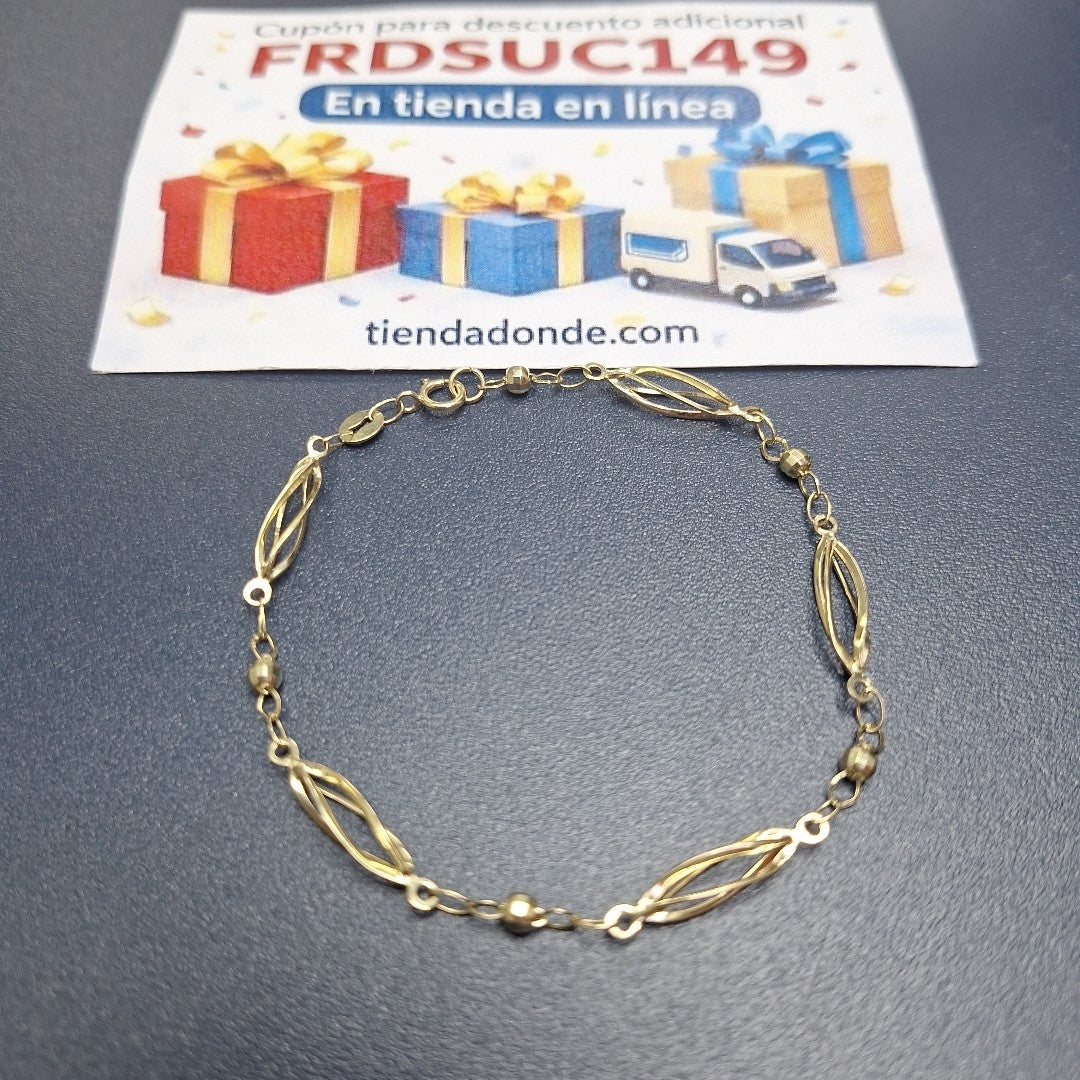PULSERA ESPECIAL 14K 18 CM 2.1 GR (NUEVO)