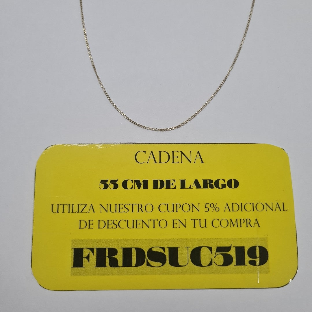 CADENA ORO 14 K 1,50 GRMS (SEMINUEVO)