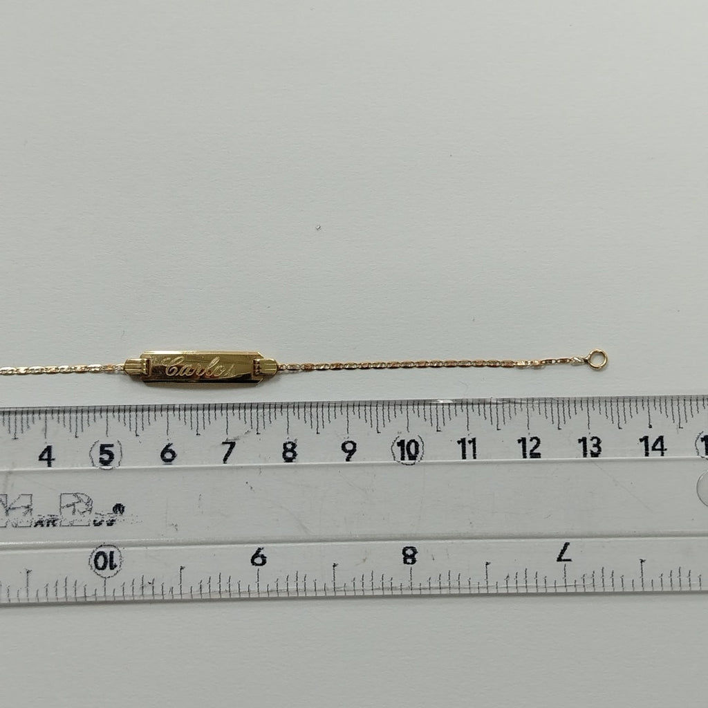 ESCLAVA ORO 14 K 1.2 GRMS (SEMINUEVO)