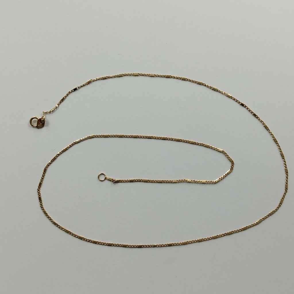 CADENA ORO 14 K 1.6 GRMS (SEMINUEVO)