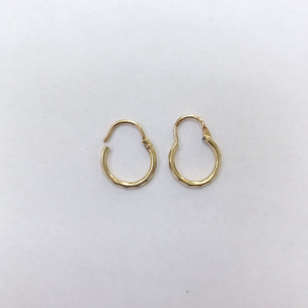 ARRACADAS PAR ORO 14 K 0.8 GRMS (SEMINUEVO)
