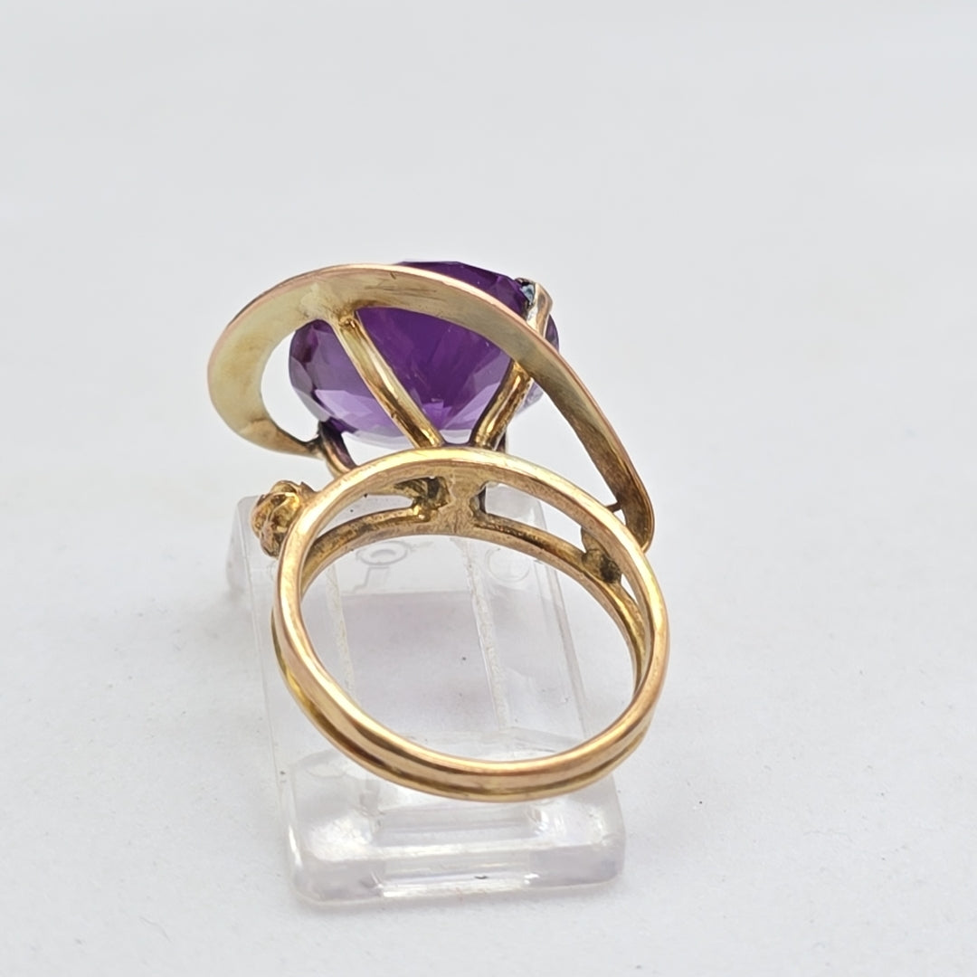 ANILLO ORO 14 K 6.4 GRMS (SEMINUEVO)