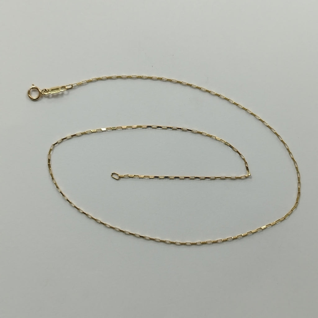 CADENA ORO 14 K 1.2 GRMS (SEMINUEVO)