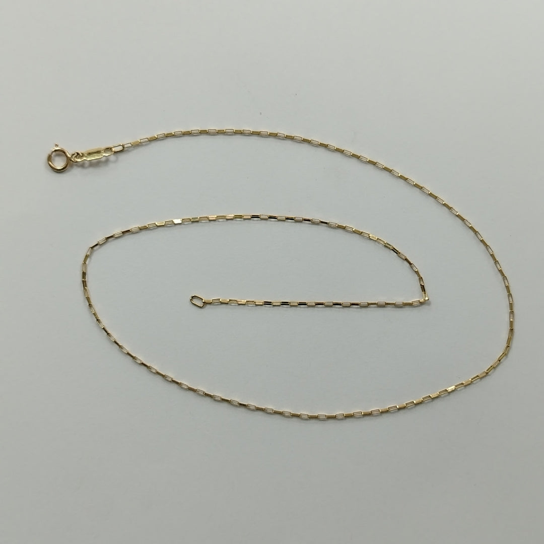 CADENA ORO 14 K 1.2 GRMS (SEMINUEVO)