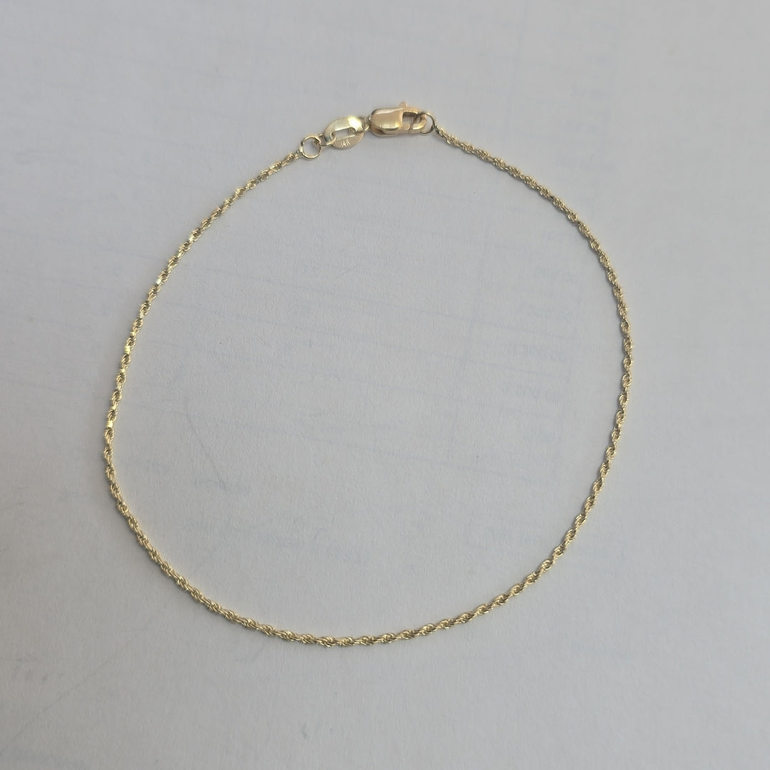 PULSERA TORZAL 14K 21 CM 1.4 GR (NUEVO)