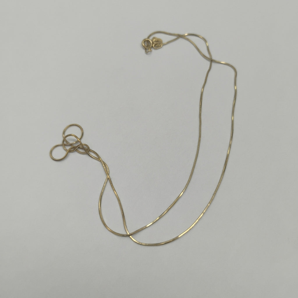 CADENA ORO 14 K 2,30 GRMS (SEMINUEVO)
