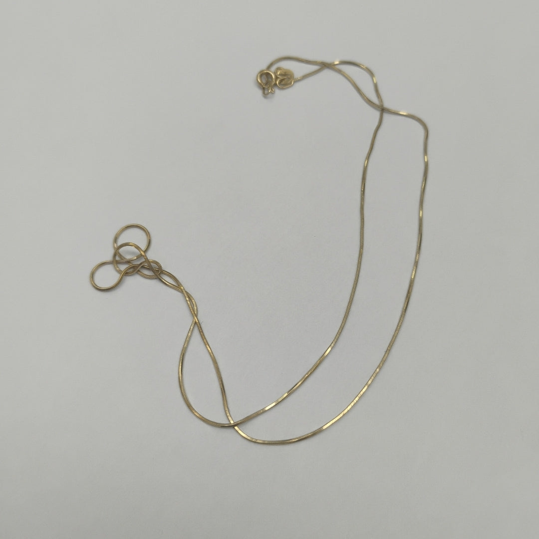 CADENA ORO 14 K 2,30 GRMS (SEMINUEVO)