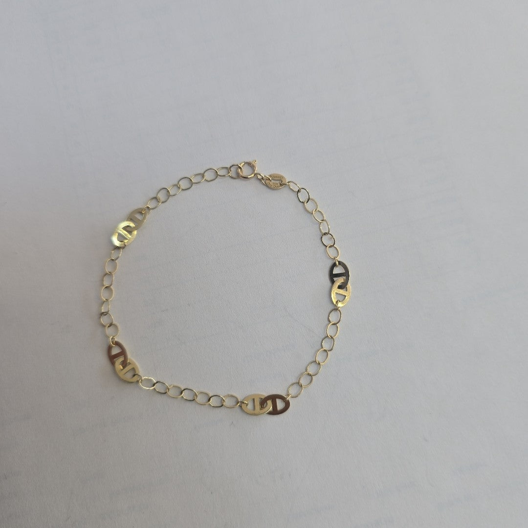 PULSERA ESPECIAL 14K 18 CM 1.5 GR (NUEVO)