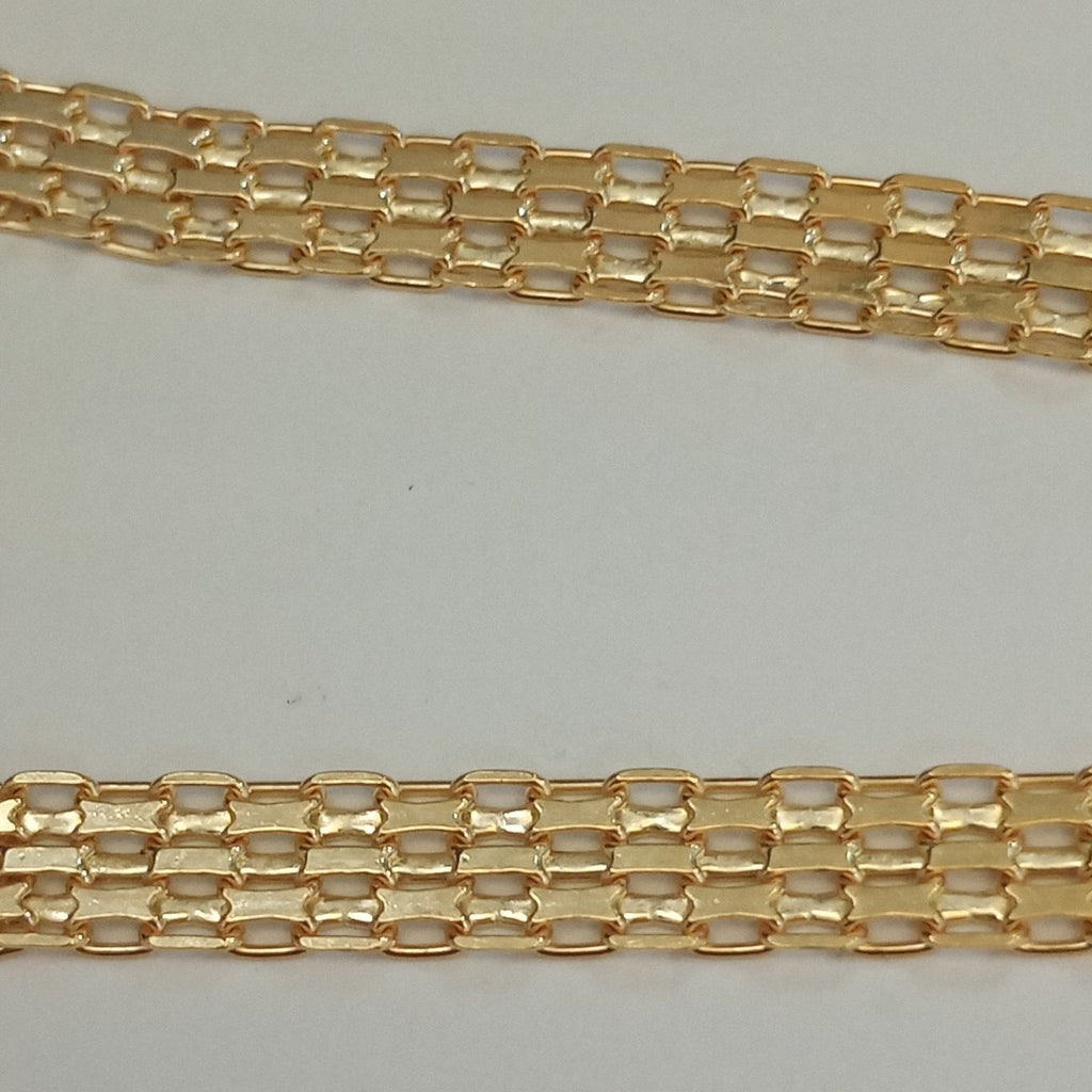 PULSERA ESPECIAL 10K 18 CM 3.8 GR (NUEVO)