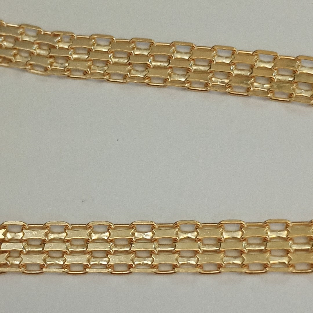 PULSERA ESPECIAL 10K 18 CM 3.8 GR (NUEVO)