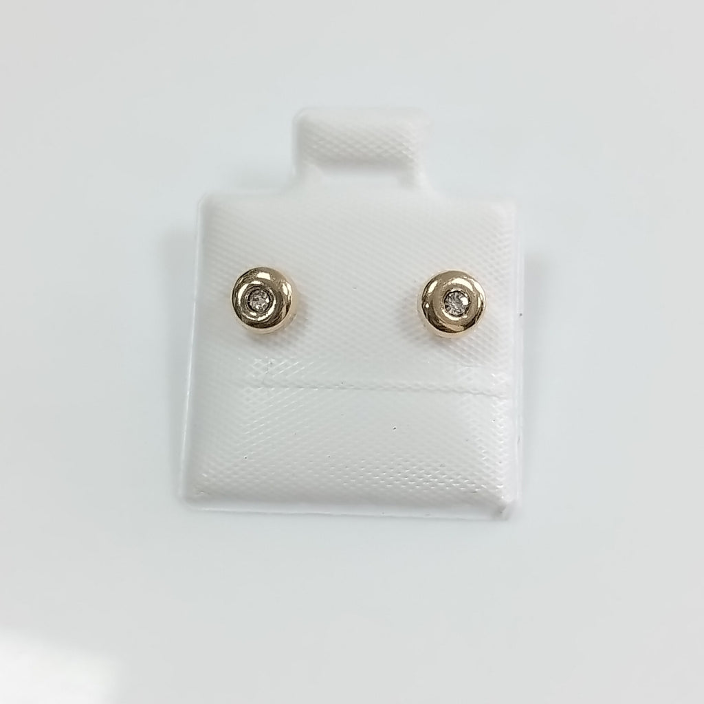 BROQUELES BROQUEL C CIRCONIA 14K 0.27 GR (NUEVO)