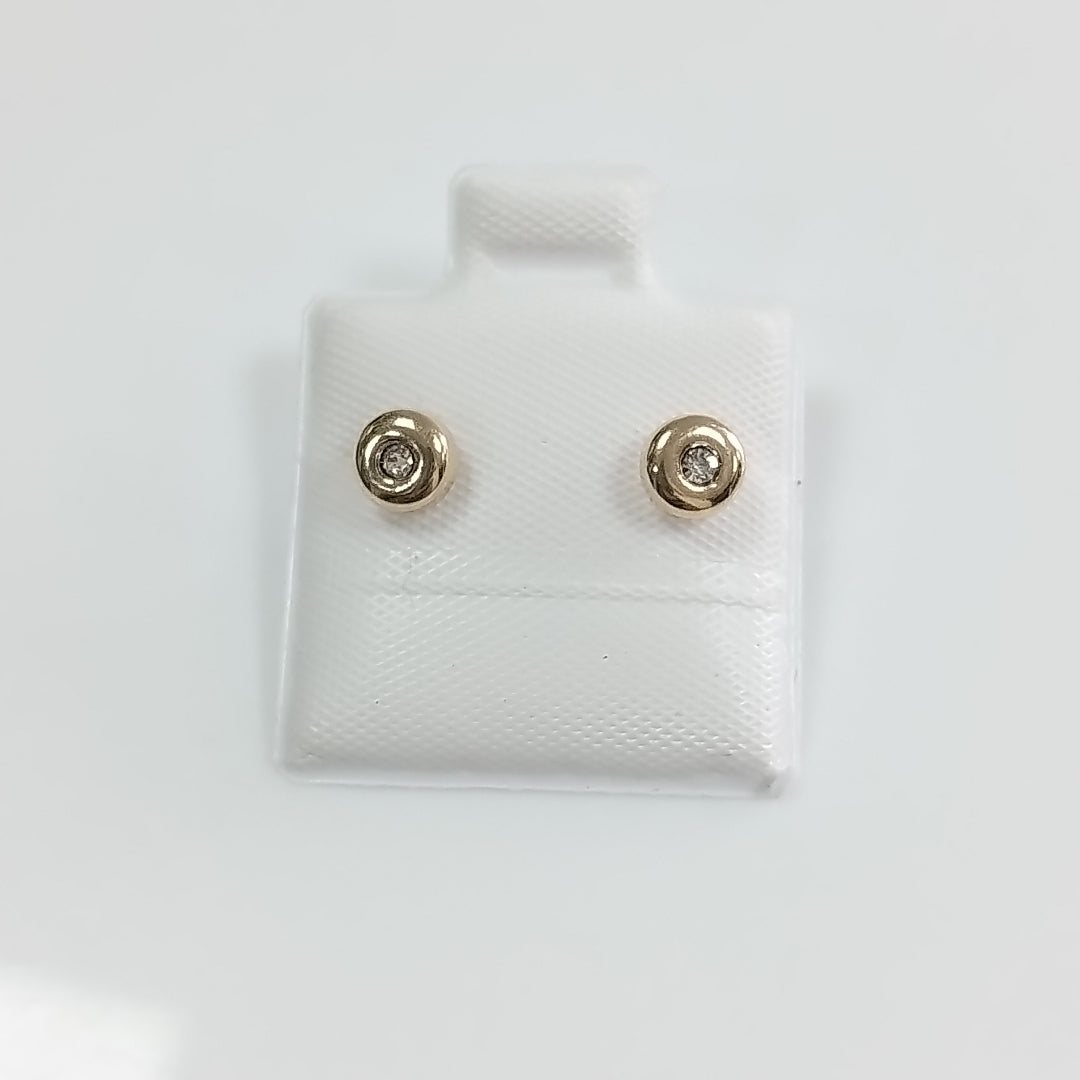 BROQUELES BROQUEL C CIRCONIA 14K 0.27 GR (NUEVO)