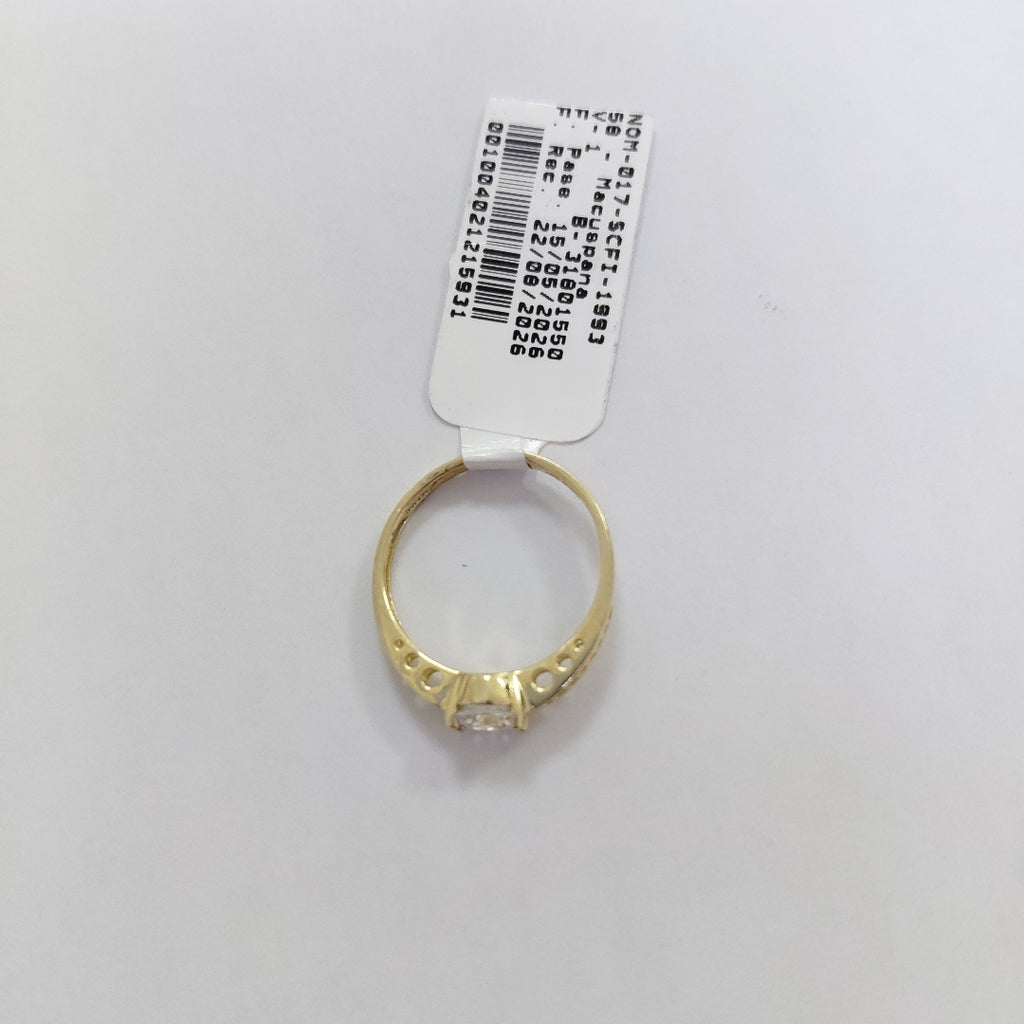 SOLITARIO ORO 14 K 2 GRMS (SEMINUEVO)