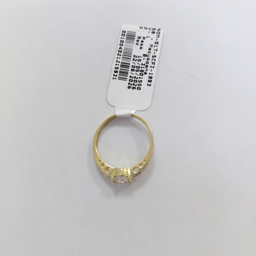 SOLITARIO ORO 14 K 2 GRMS (SEMINUEVO)