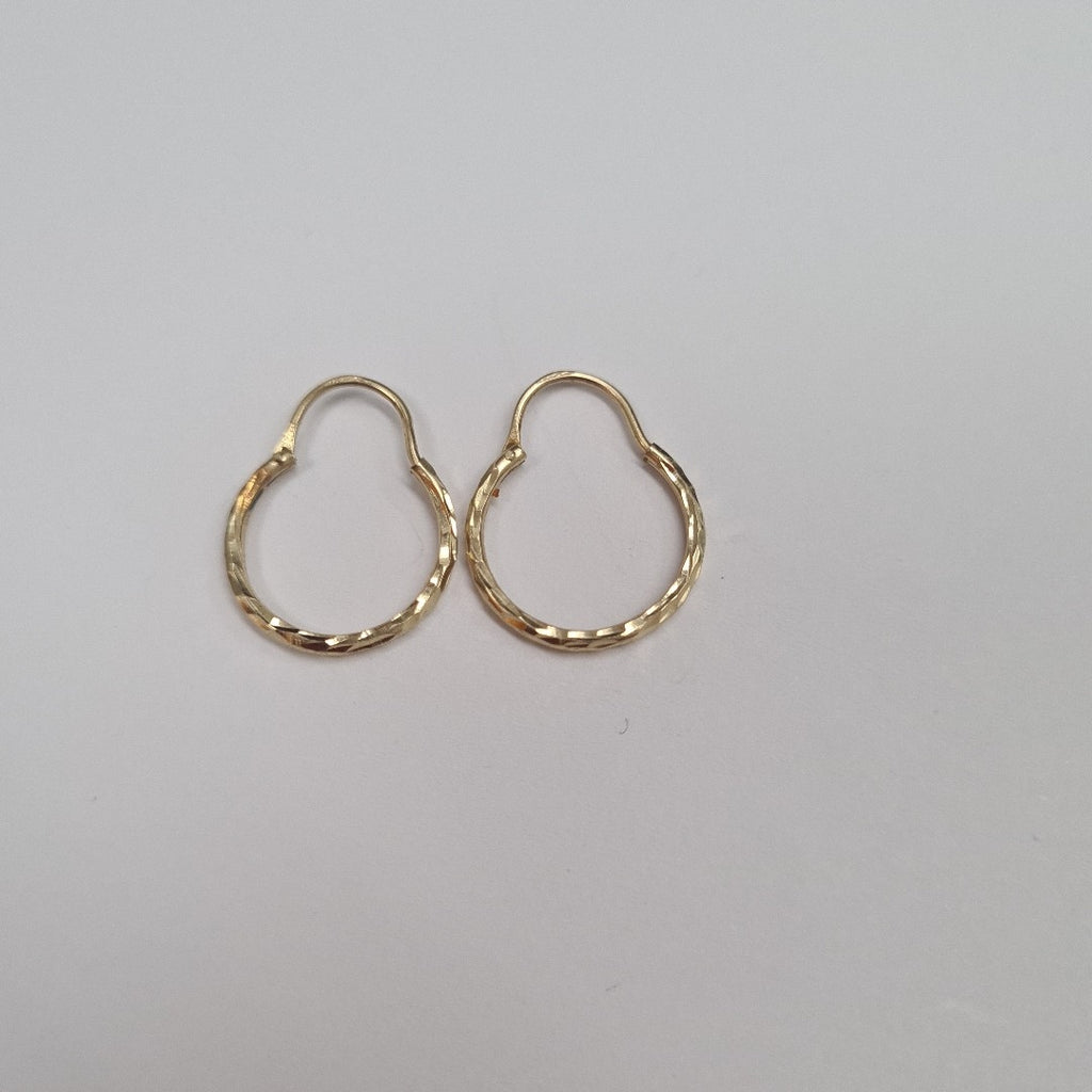 ARRACADAS PAR ORO 14 K 0.7 GRMS (SEMINUEVO)