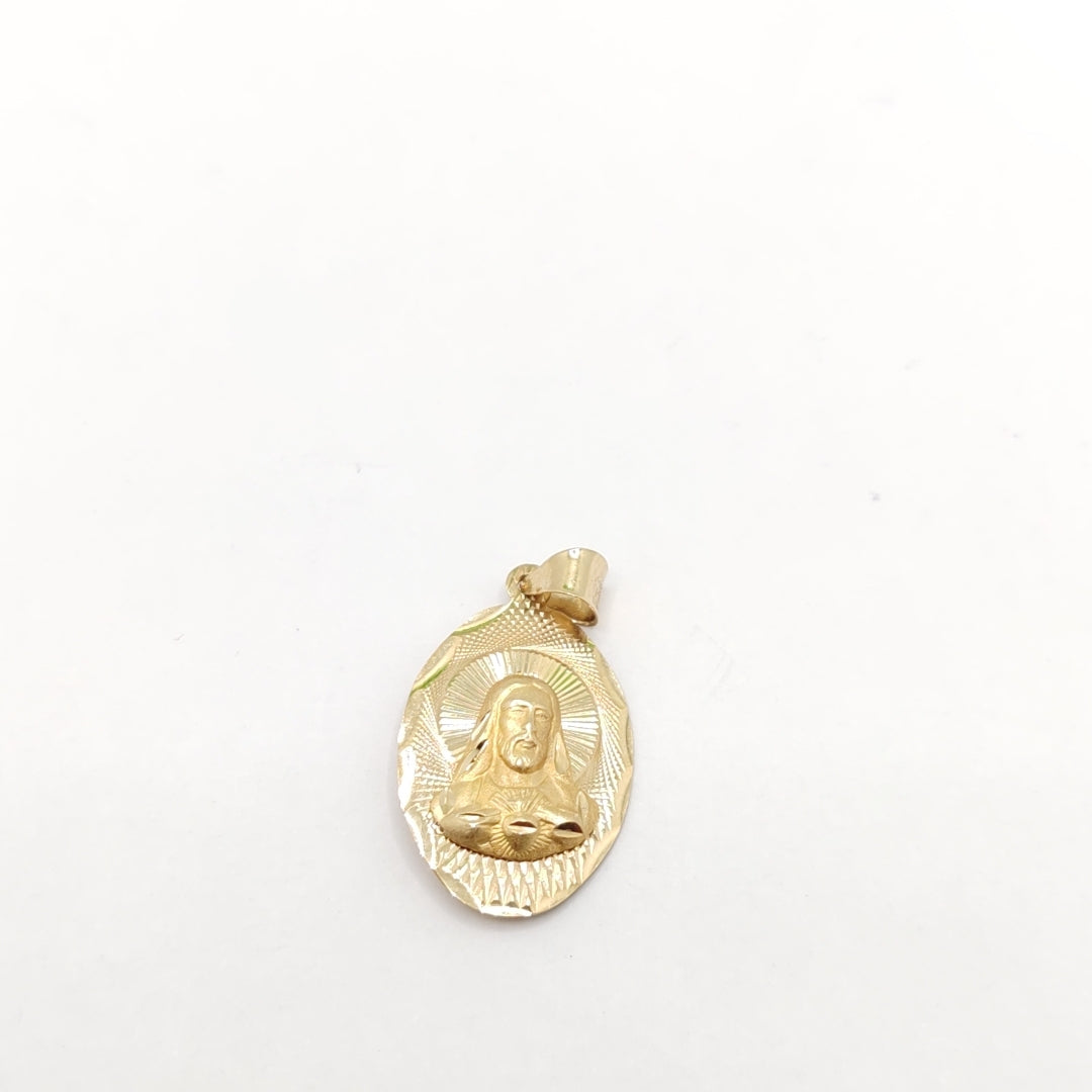 MEDALLA RELIGIOSA ORO 10 K 1.7 GRMS (SEMINUEVO)