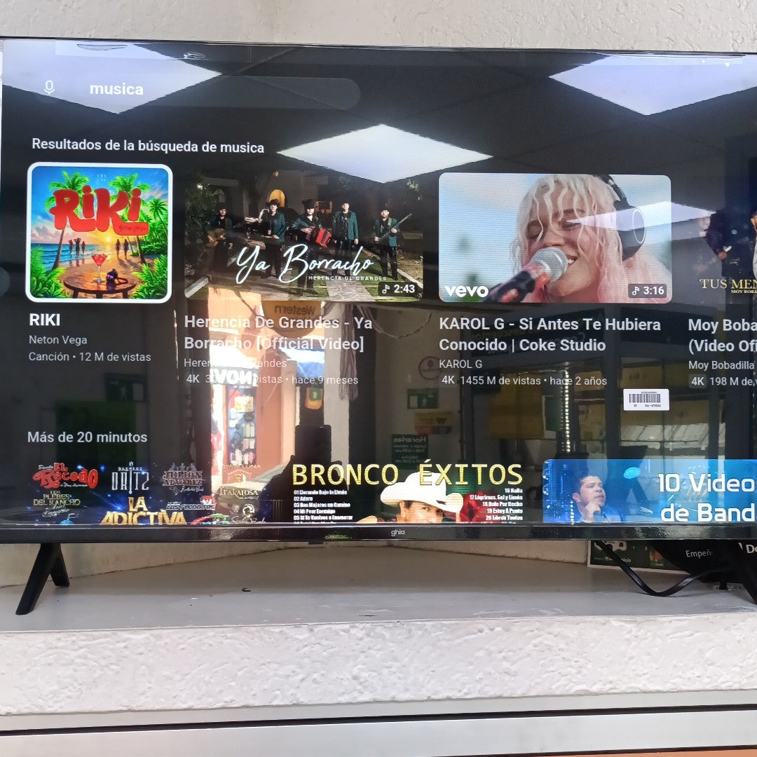 PANTALLA GHIA G40W25 40" LED FULL HD (SEMINUEVO)