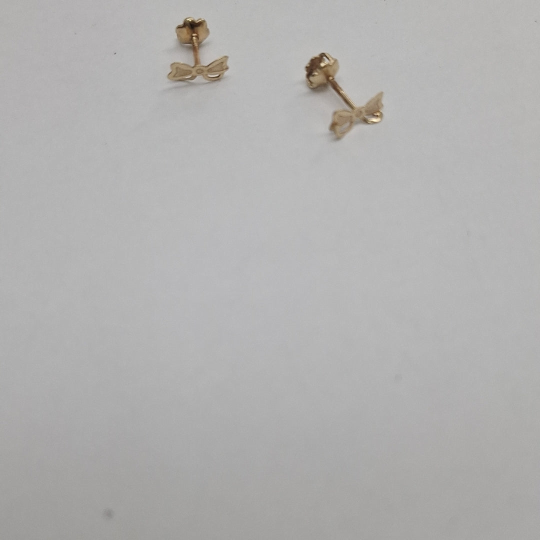 BROQUELES PAR ORO 14 K 0.4 GRMS (SEMINUEVO)