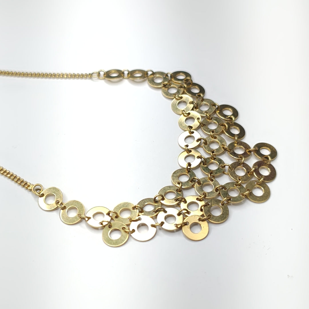 GARGANTILLA ORO 14 K 14.3 GRMS (SEMINUEVO)