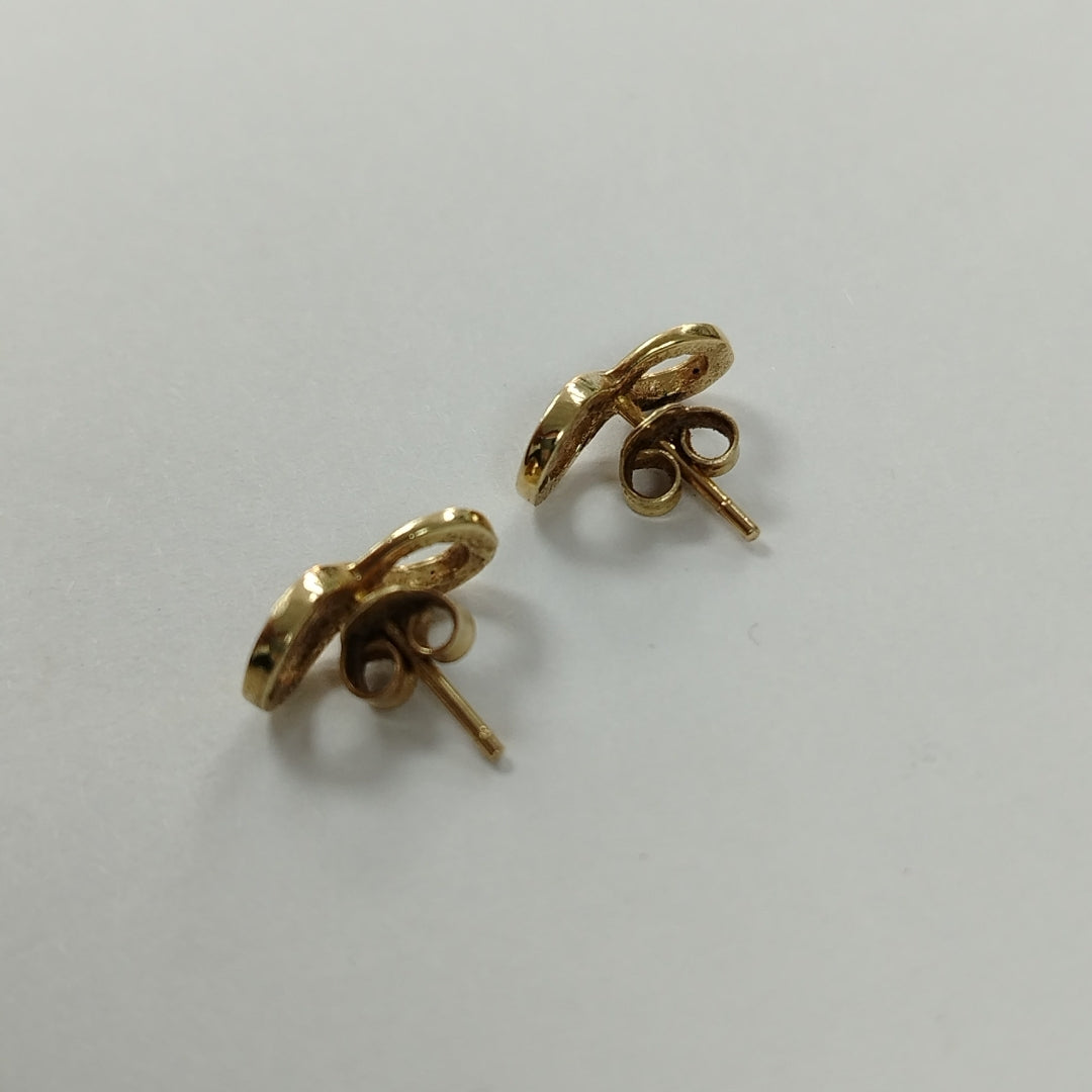 BROQUELES PAR ORO 14 K 2.1 GRMS (SEMINUEVO)