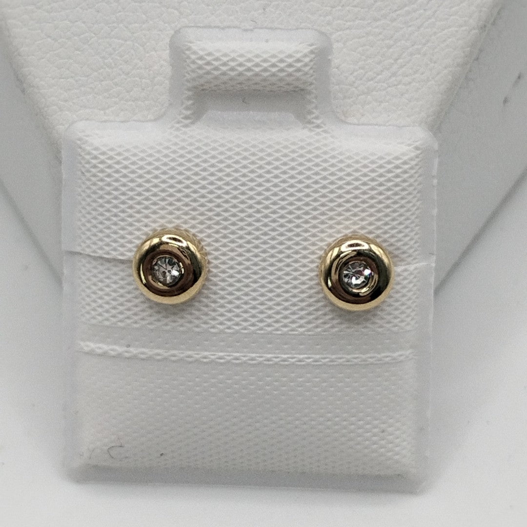 BROQUELES BROQUEL C CIRCONIA 14K 0.27 GR (NUEVO)