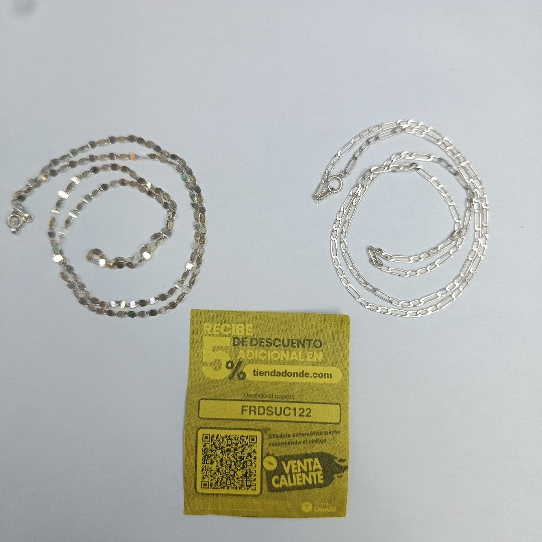 CADENA PLATA 6.6 GRMS (SEMINUEVO)