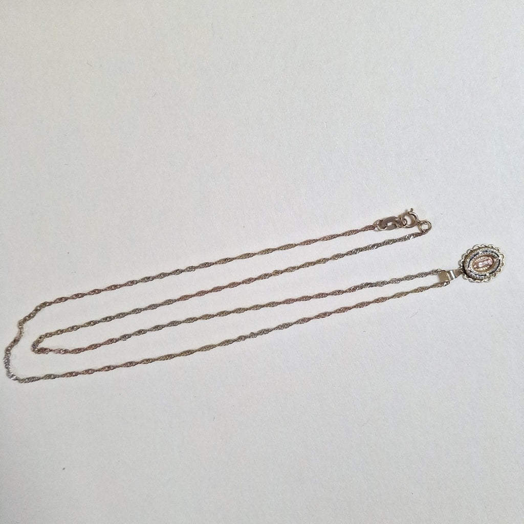 CADENA, DIJE ORO 10 K 1.8 GRMS (SEMINUEVO)