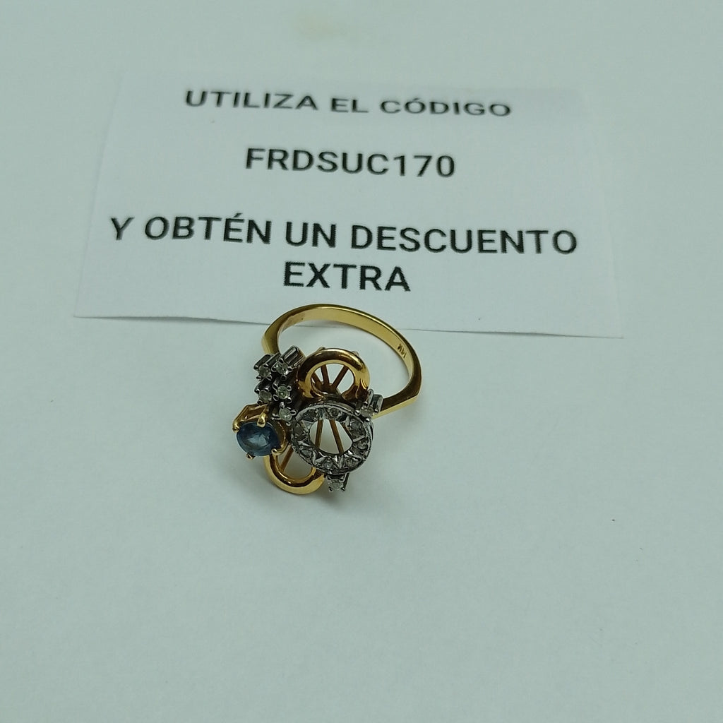 ANILLO ORO 14 K 5.9 GRMS (SEMINUEVO)