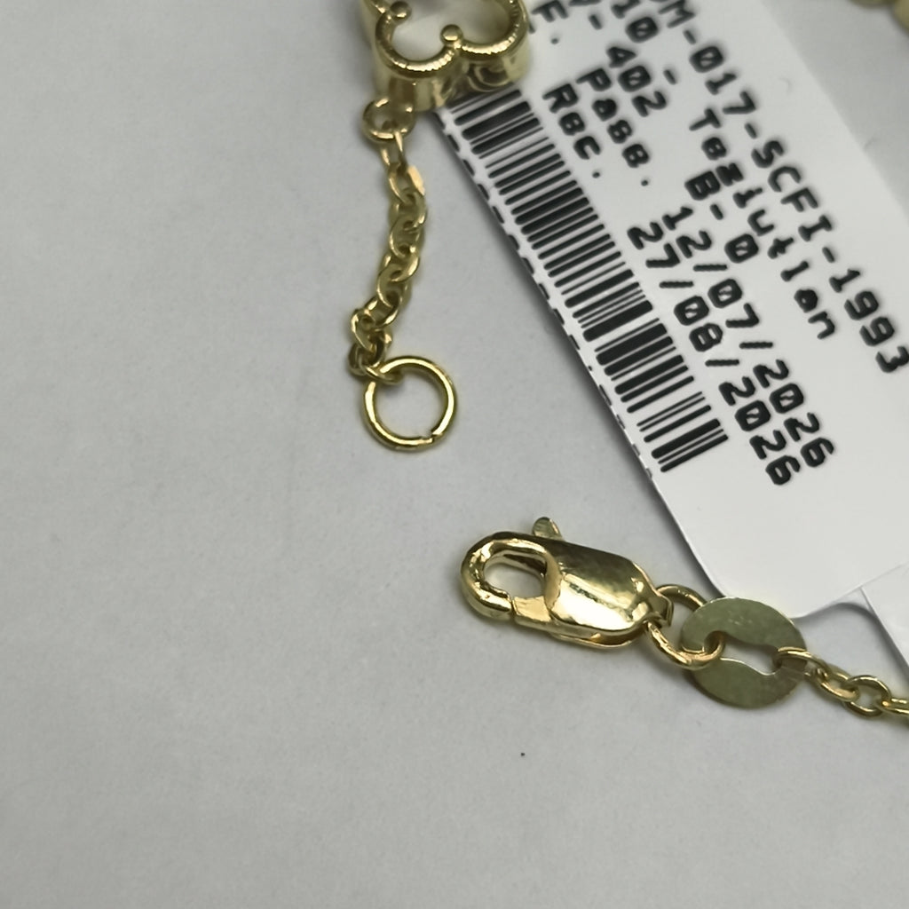 PULSERA ESPECIAL 14K 18 CM 4.3 GR (NUEVO)
