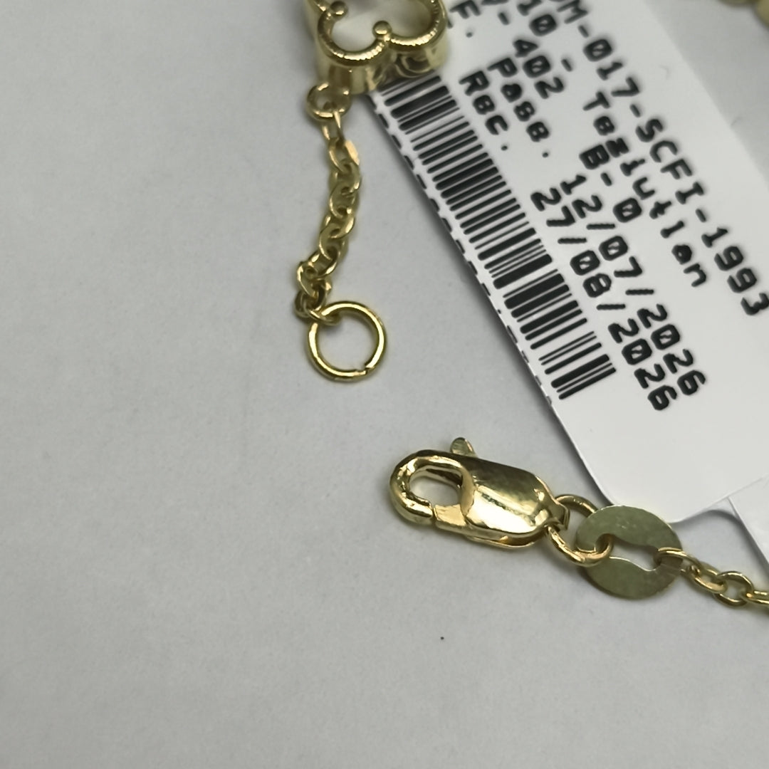 PULSERA ESPECIAL 14K 18 CM 4.3 GR (NUEVO)