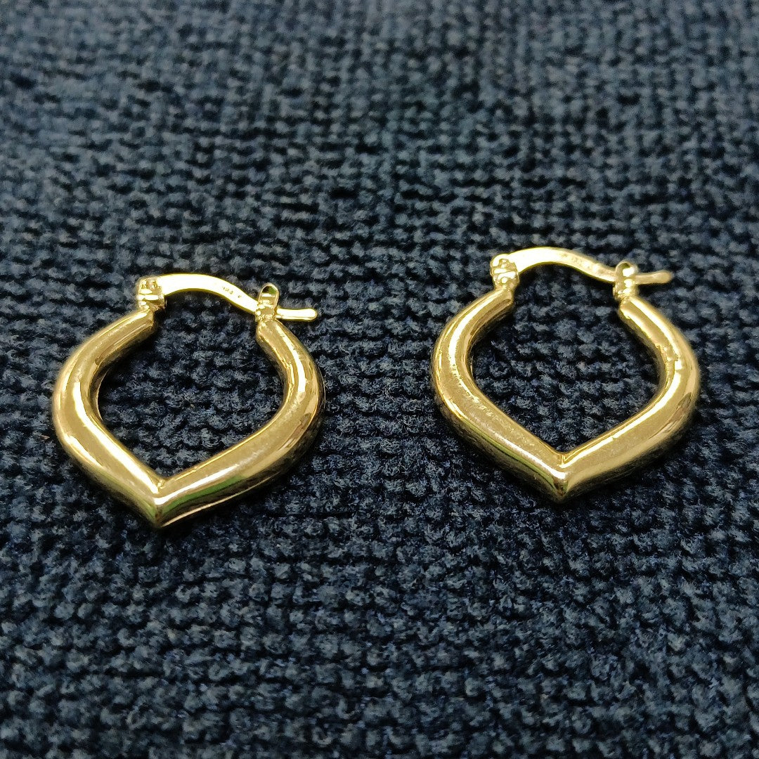 ARETES ARRACADAS 14K 2.1 GR (NUEVO)