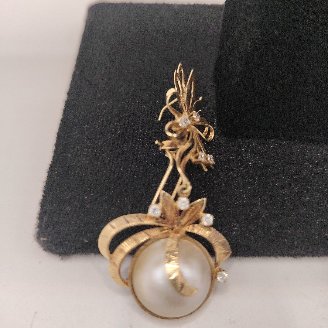 ARETES PAR ORO 14 K 14.2 GRMS (SEMINUEVO)