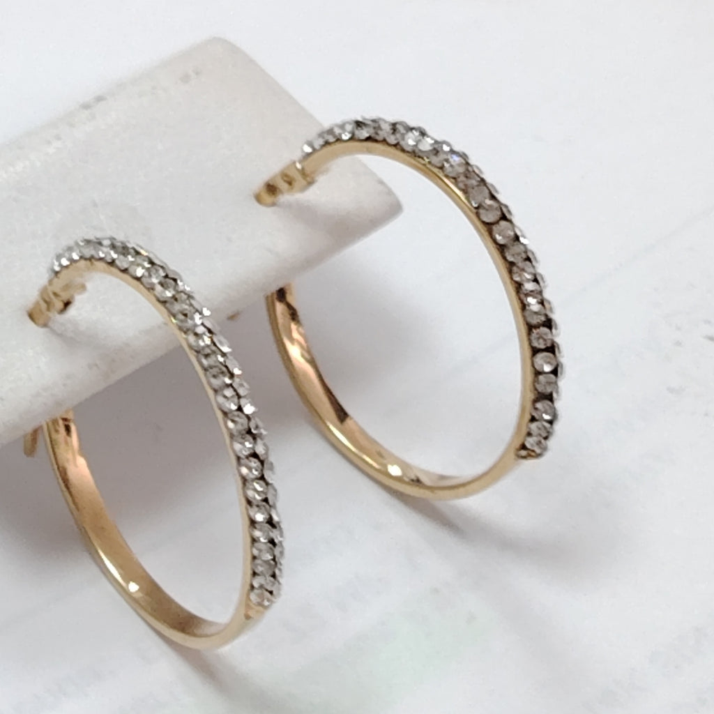 ARRACADAS PAR ORO 14 K 1.6 GRMS (SEMINUEVO)