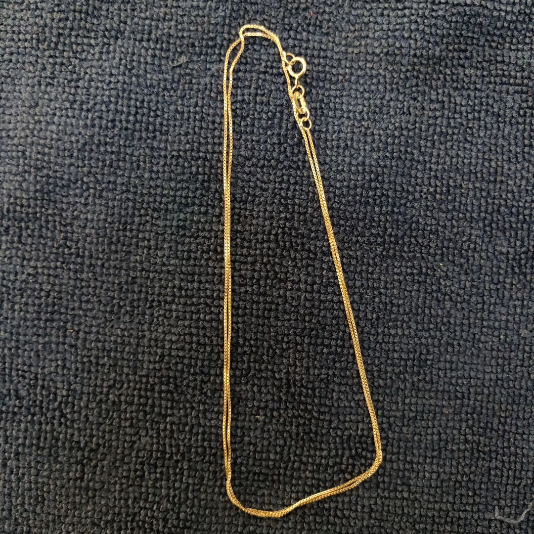 CADENA VENECIANO 14K 55 CM 1.7 GR (NUEVO)